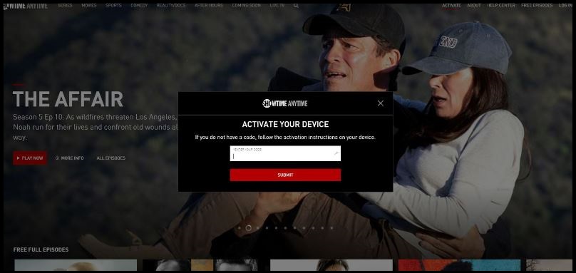 How Can I Create Showtime Anytime Account