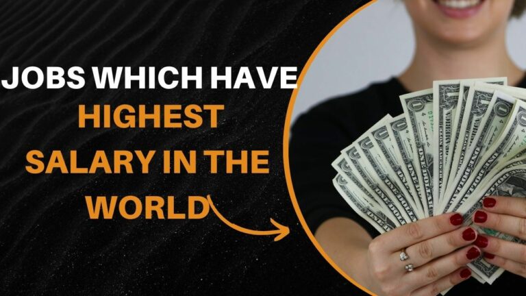 Jobs Which Have Highest Salary In The World